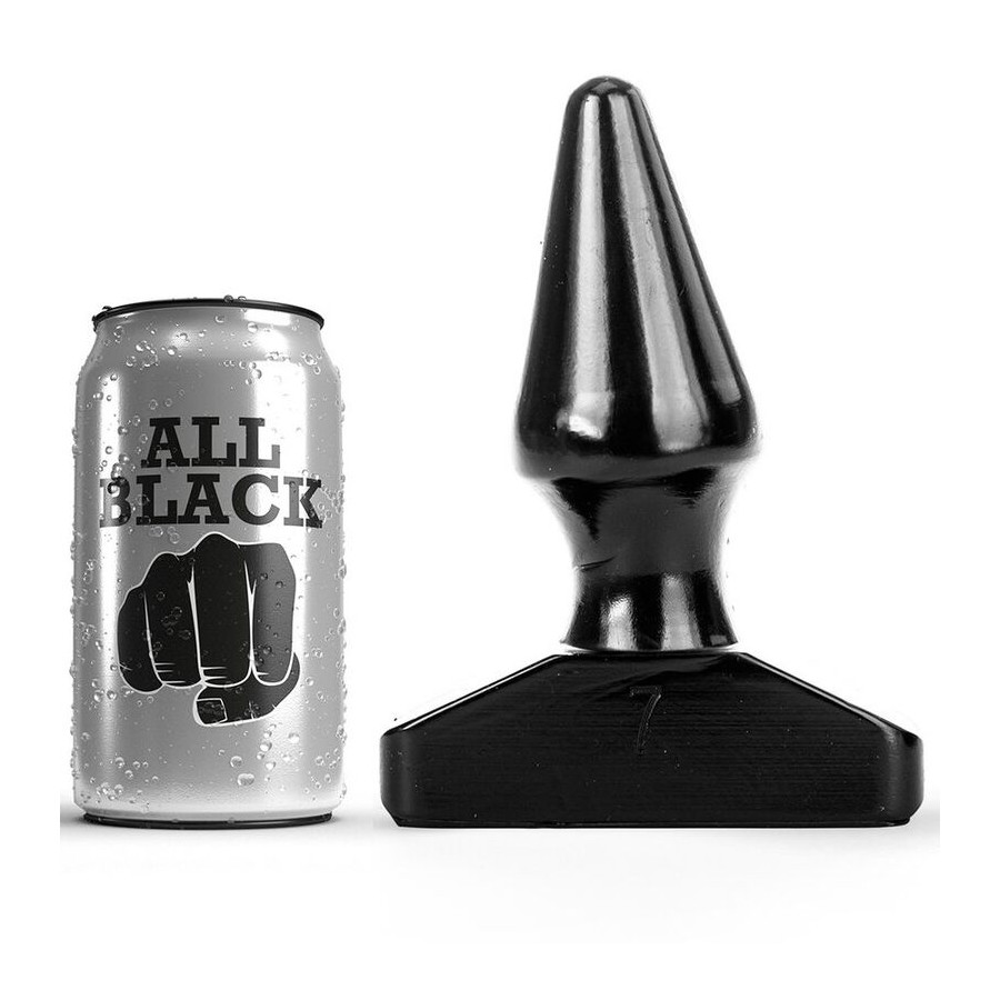 ALL BLACK - ANALSTECKER 16 CM